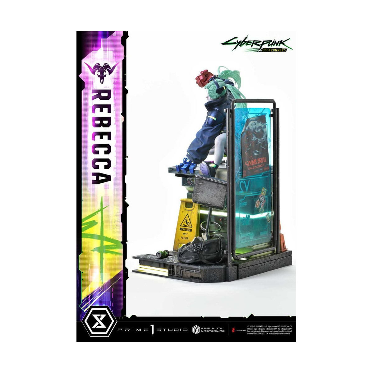 Prime 1 Studio - Cyberpunk: Edgerunners - Rebecca Deluxe Bonus Version Real Elite Masterline Series 1/4