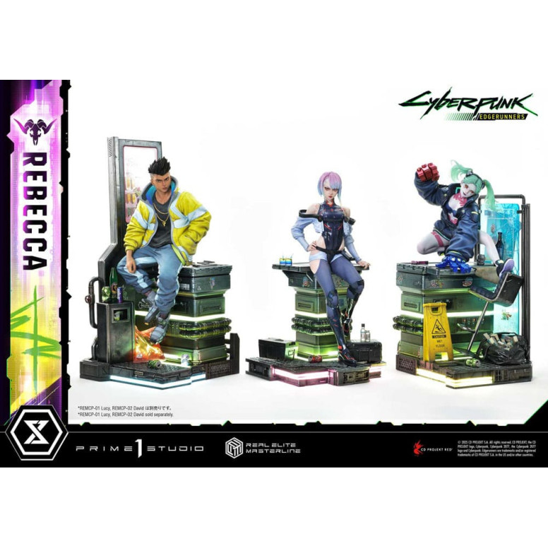Prime 1 Studio - Cyberpunk: Edgerunners - Rebecca Deluxe Bonus Version Real Elite Masterline Series 1/4