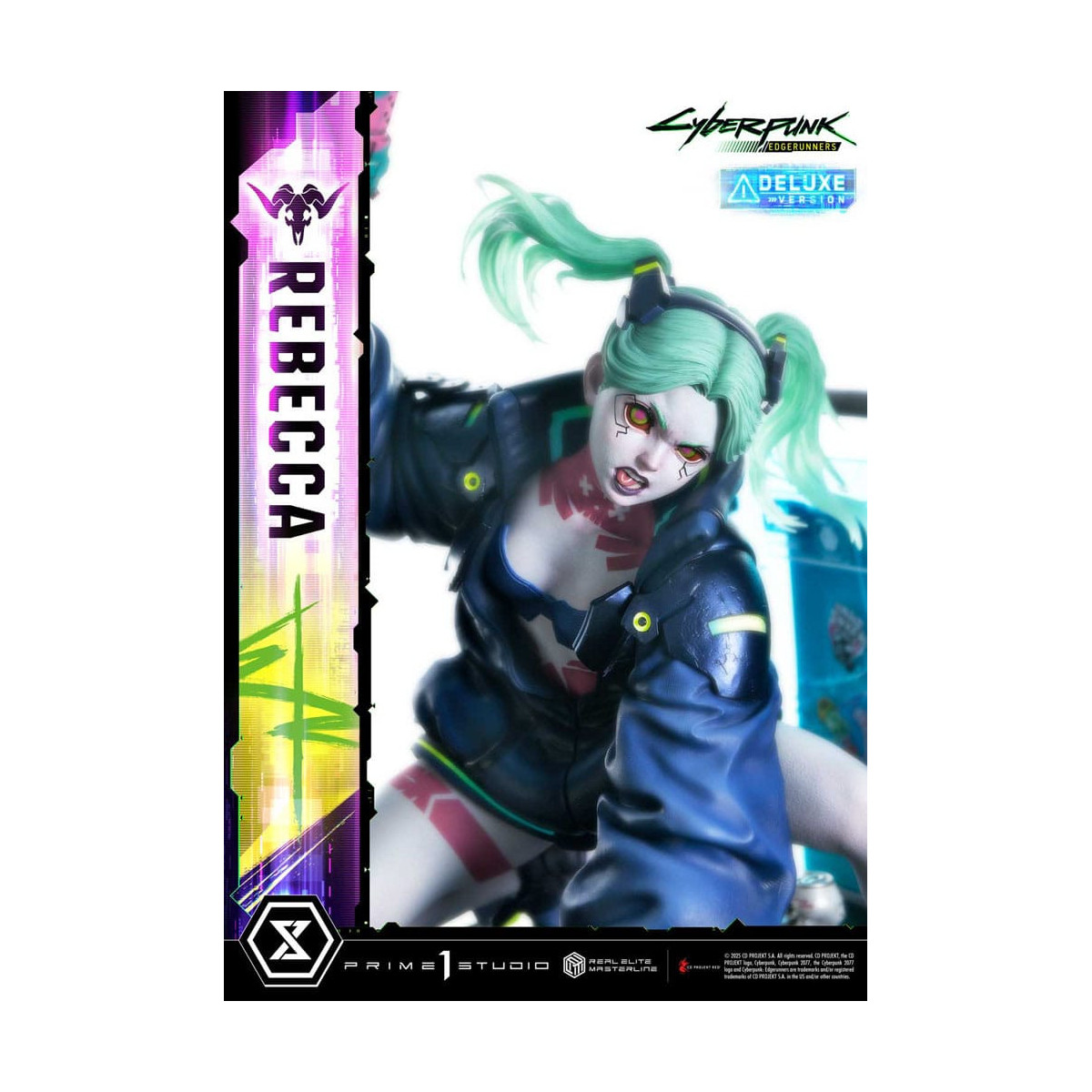 Prime 1 Studio - Cyberpunk: Edgerunners - Rebecca Deluxe Bonus Version Real Elite Masterline Series 1/4