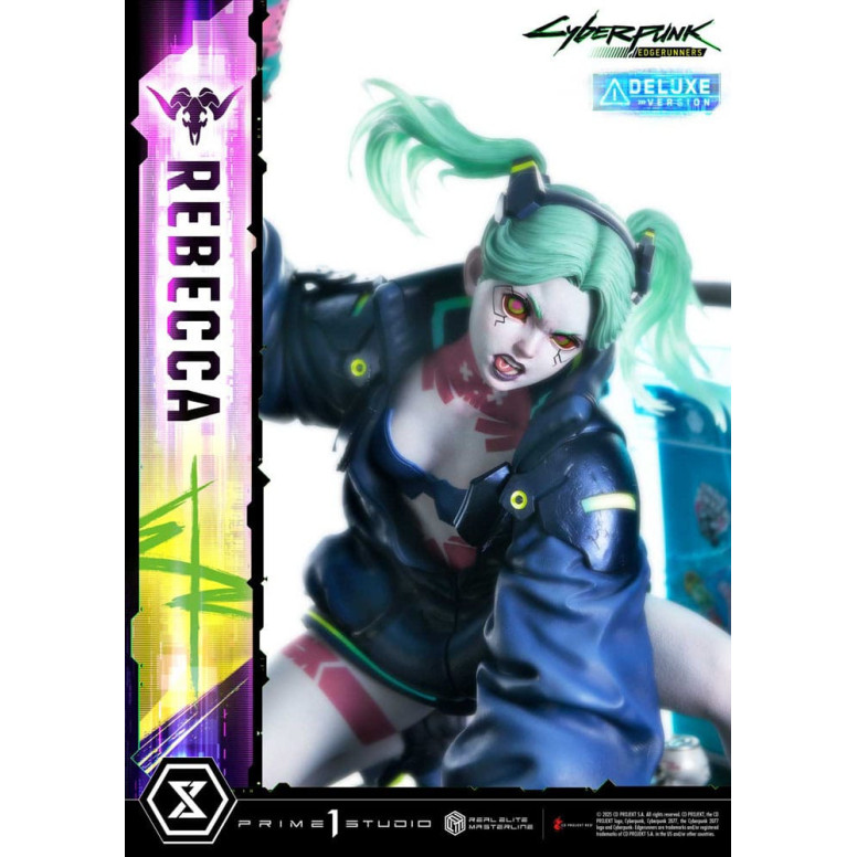 Prime 1 Studio - Cyberpunk: Edgerunners - Rebecca Deluxe Bonus Version Real Elite Masterline Series 1/4