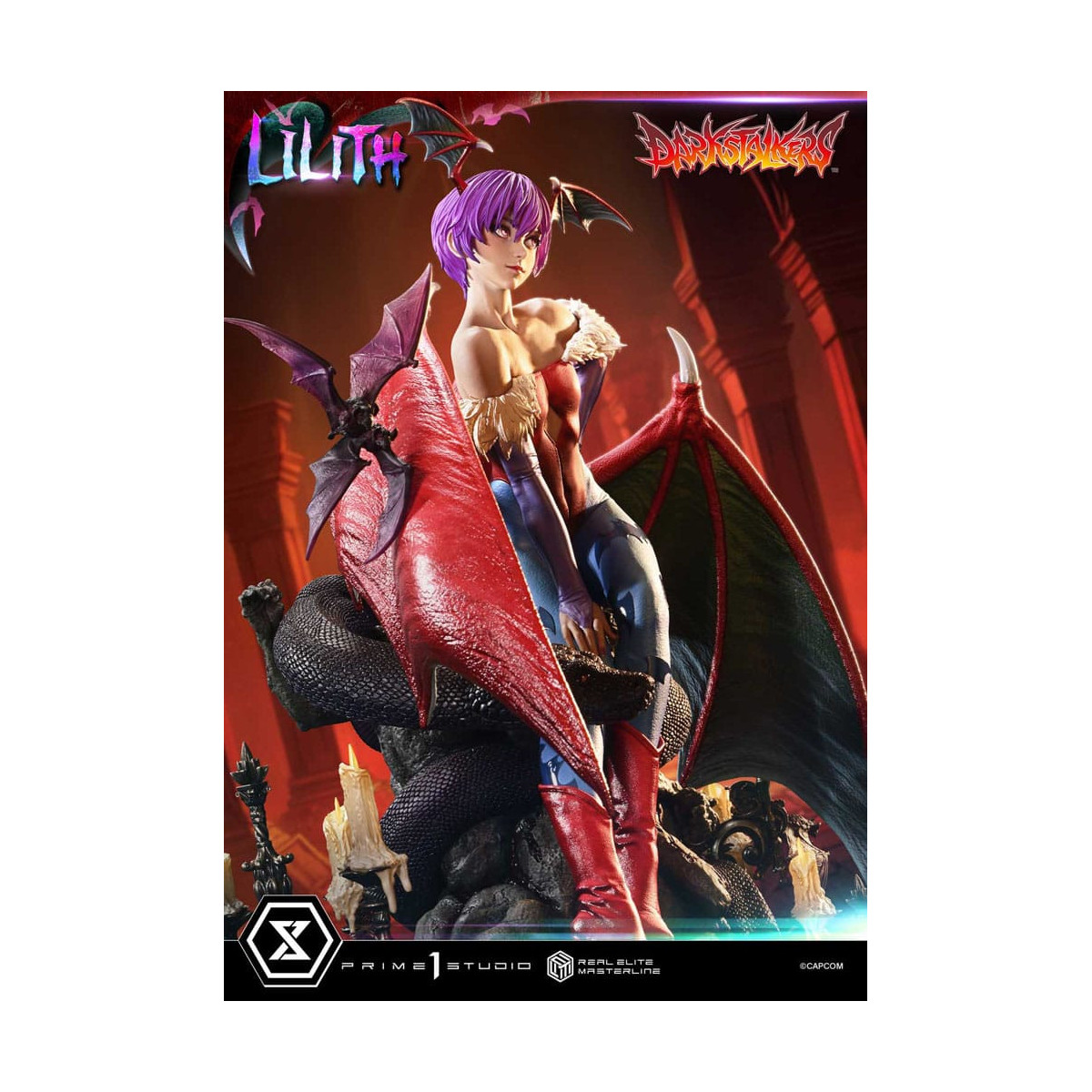 Prime 1 Studio - Darkstalkers Lilith Bonus Version Real Elite Masterline Series 1/4