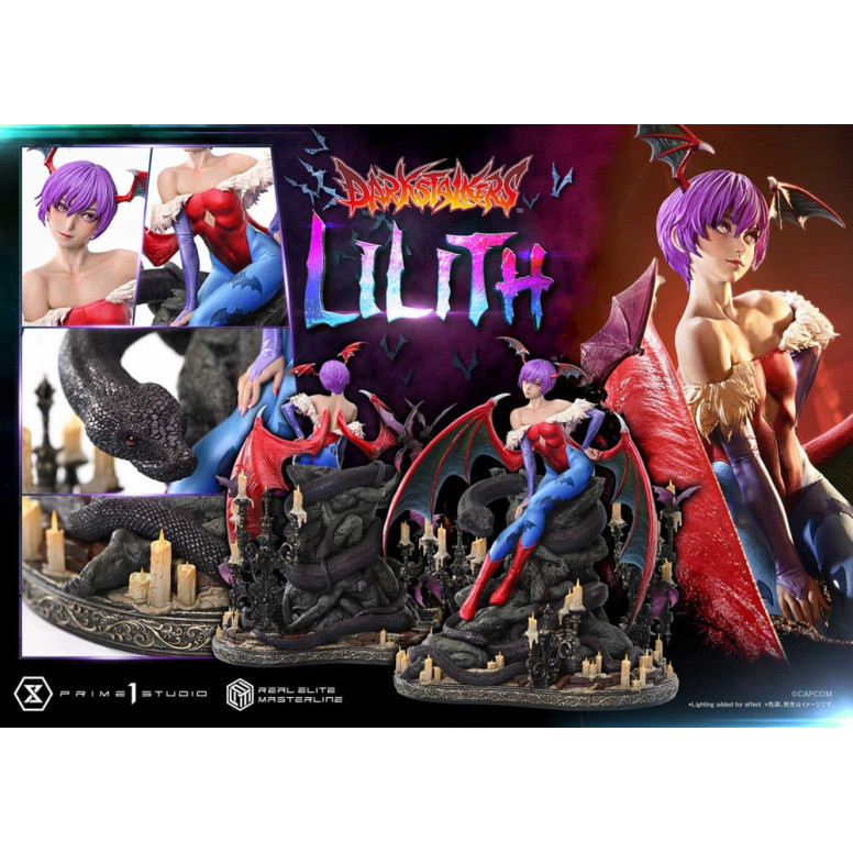 Prime 1 Studio - Darkstalkers Lilith Bonus Version Real Elite Masterline Series 1/4
