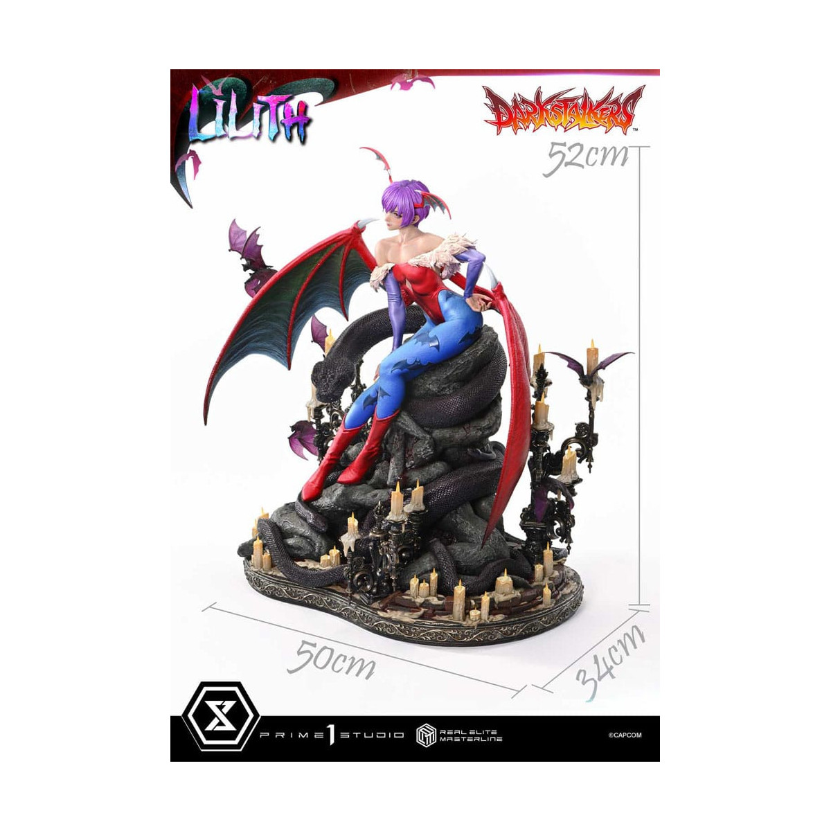 Prime 1 Studio - Darkstalkers Lilith Bonus Version Real Elite Masterline Series 1/4
