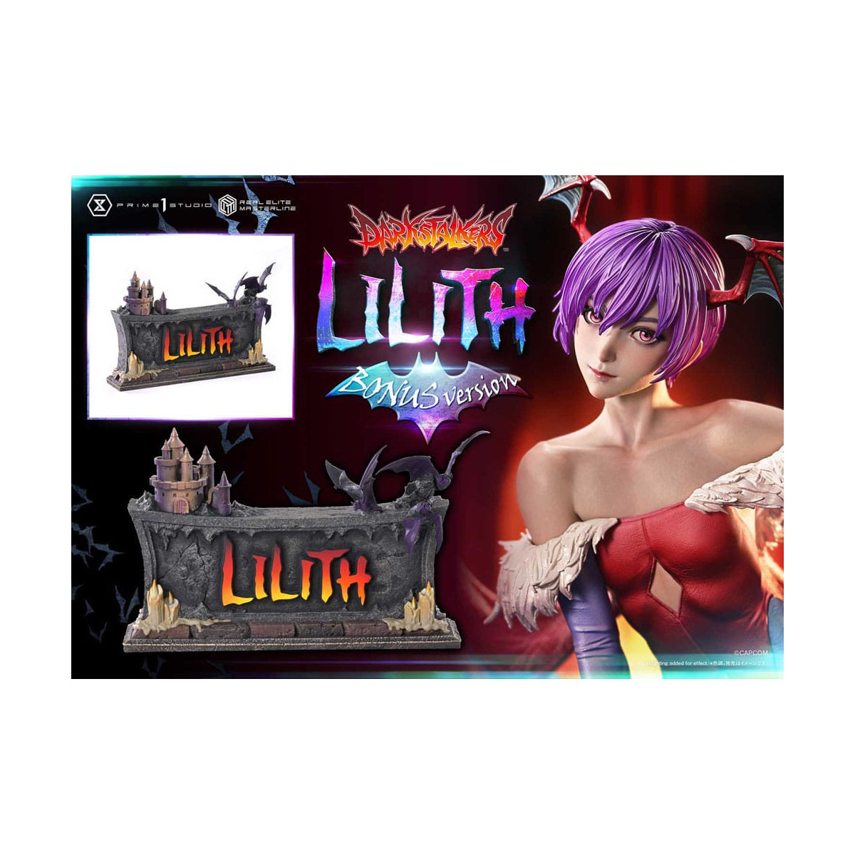 Prime 1 Studio - Darkstalkers Lilith Bonus Version Real Elite Masterline Series 1/4
