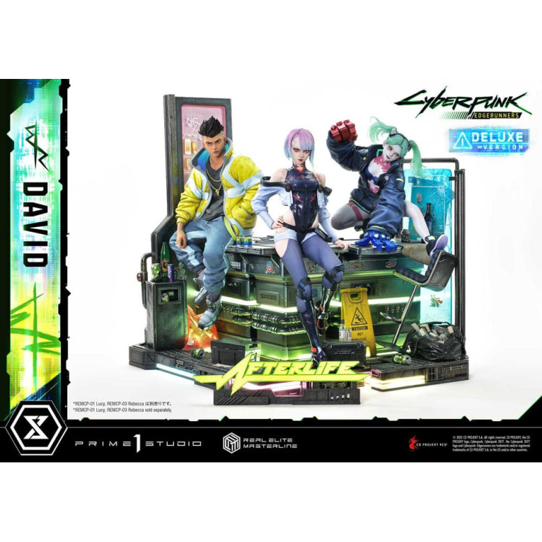 Prime 1 Studio - Cyberpunk: Edgerunners - David Deluxe Bonus Version Real Elite Masterline Series 1/4