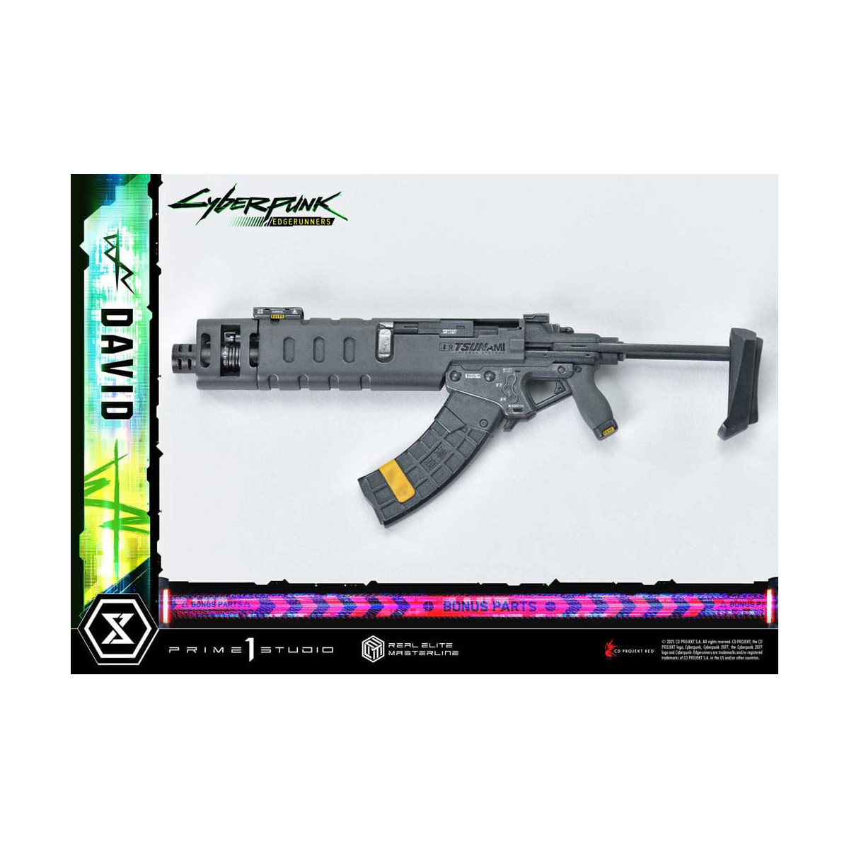 Prime 1 Studio - Cyberpunk: Edgerunners - David Deluxe Bonus Version Real Elite Masterline Series 1/4
