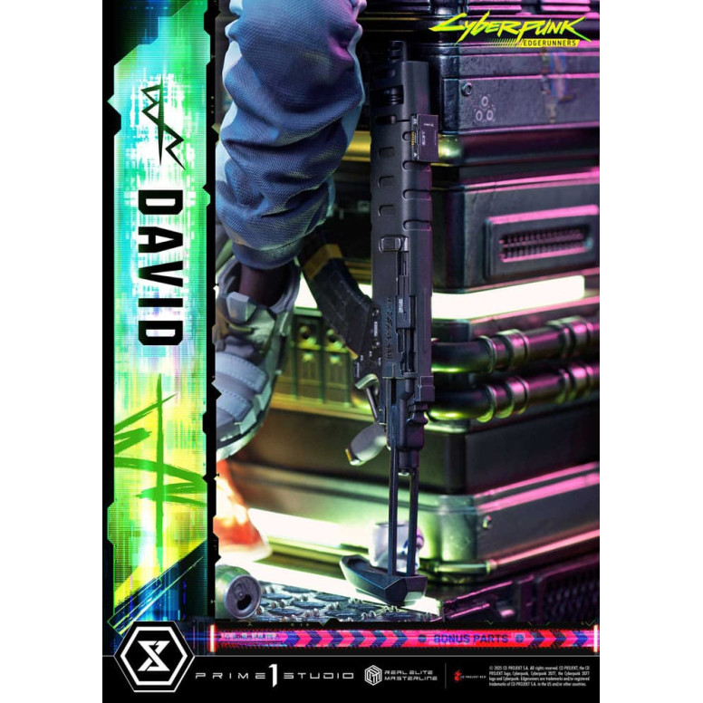 Prime 1 Studio - Cyberpunk: Edgerunners - David Deluxe Bonus Version Real Elite Masterline Series 1/4