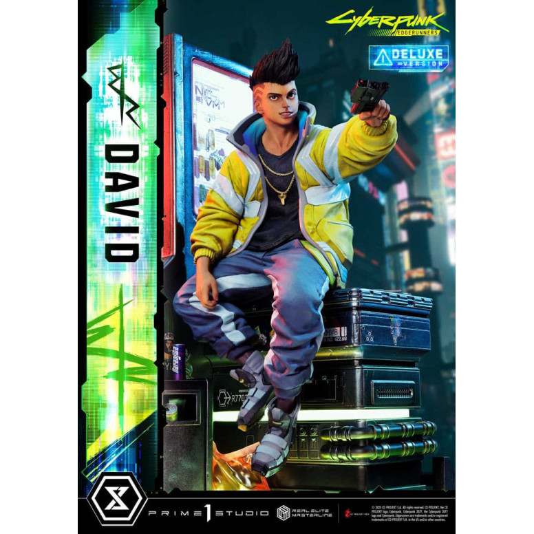 Prime 1 Studio - Cyberpunk: Edgerunners - David Deluxe Bonus Version Real Elite Masterline Series 1/4