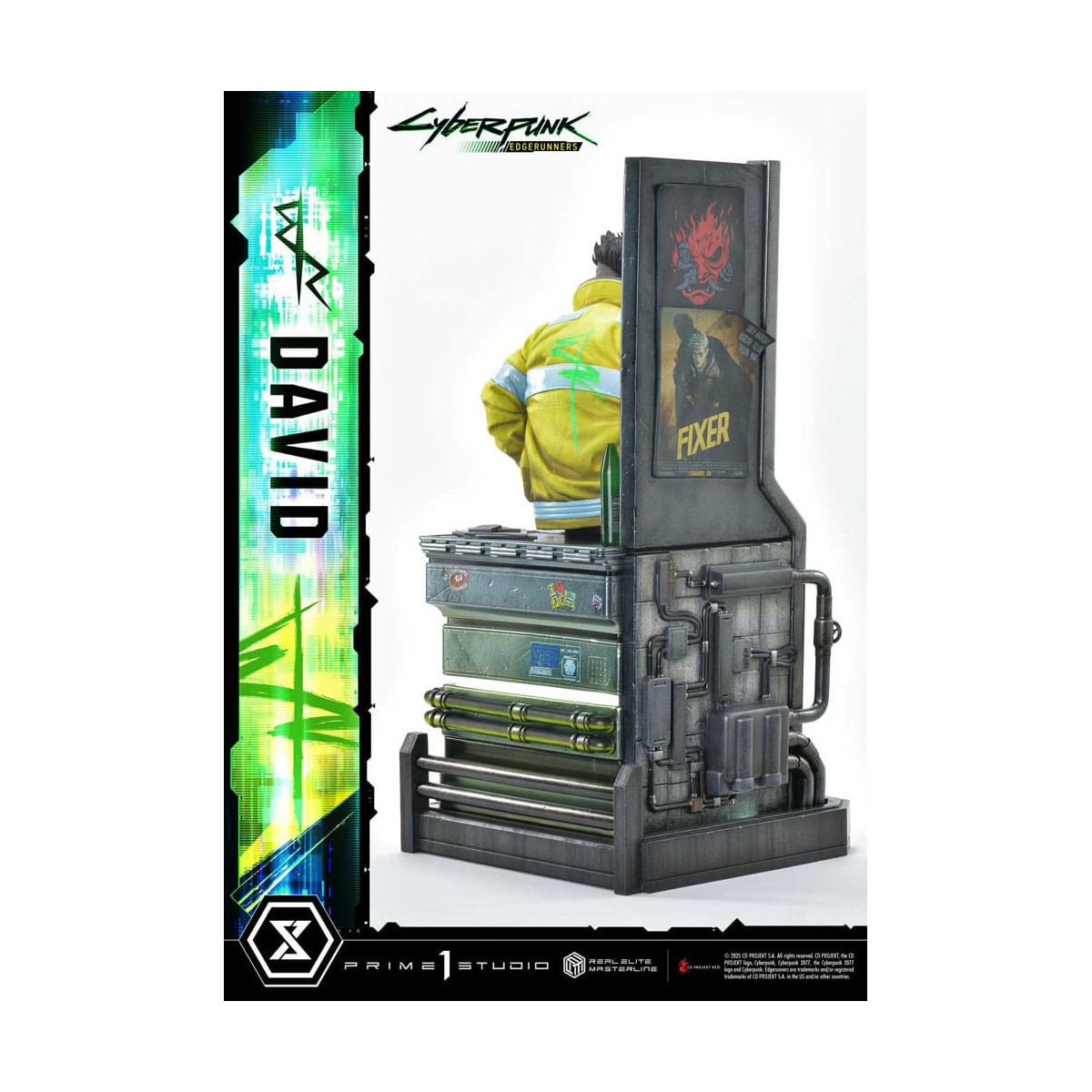 Prime 1 Studio - Cyberpunk: Edgerunners - David Deluxe Bonus Version Real Elite Masterline Series 1/4