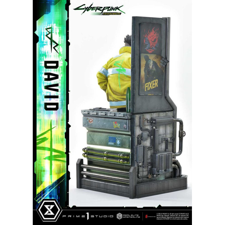 Prime 1 Studio - Cyberpunk: Edgerunners - David Deluxe Bonus Version Real Elite Masterline Series 1/4