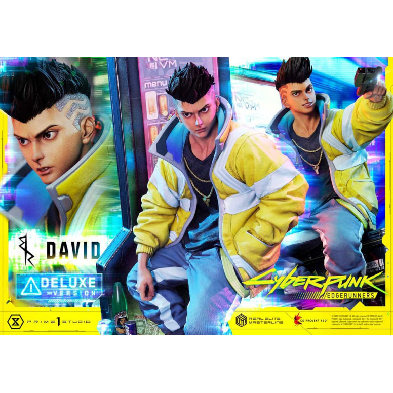 Prime 1 Studio - Cyberpunk: Edgerunners - David Deluxe Bonus Version Real Elite Masterline Series 1/4