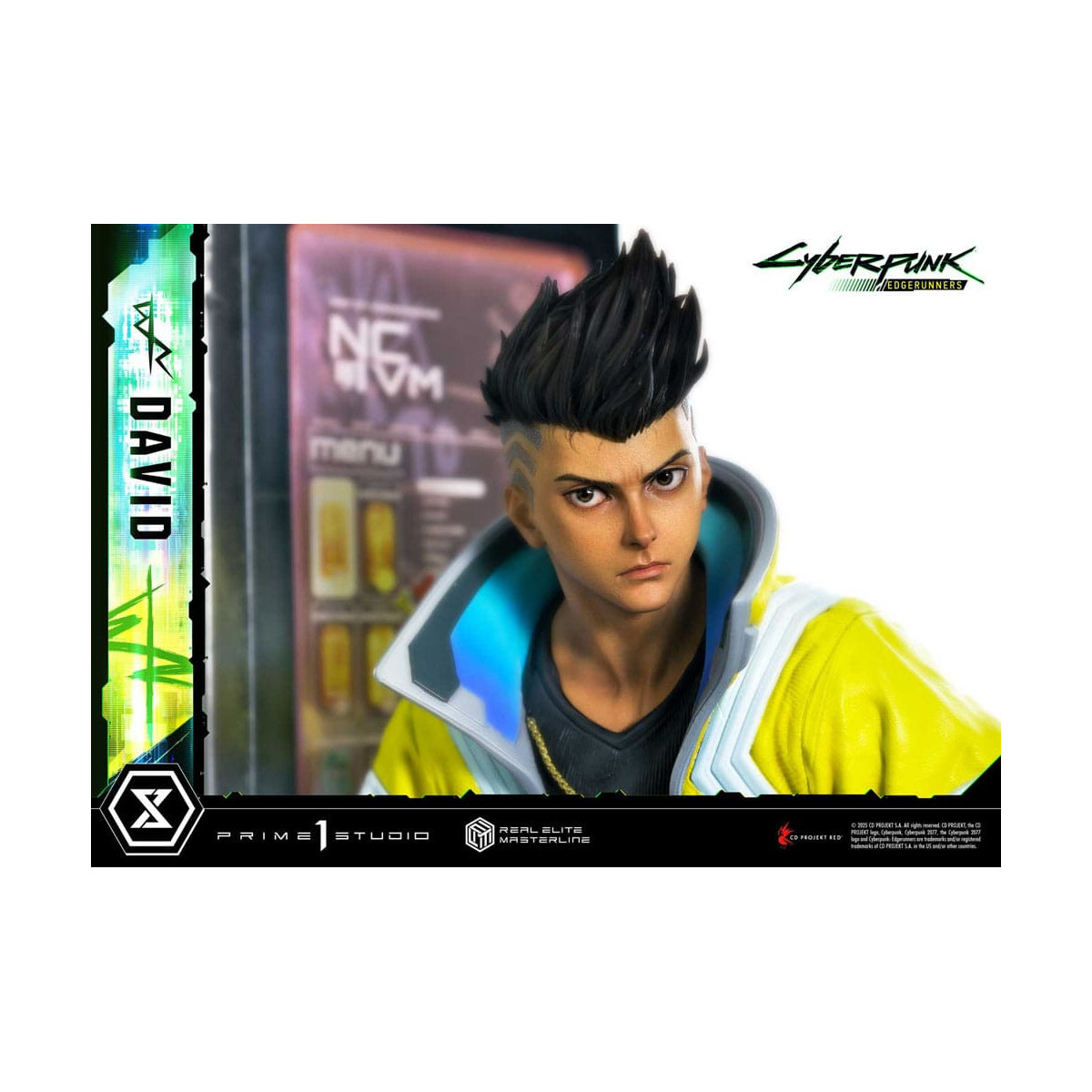 Prime 1 Studio - Cyberpunk: Edgerunners - David Deluxe Bonus Version Real Elite Masterline Series 1/4