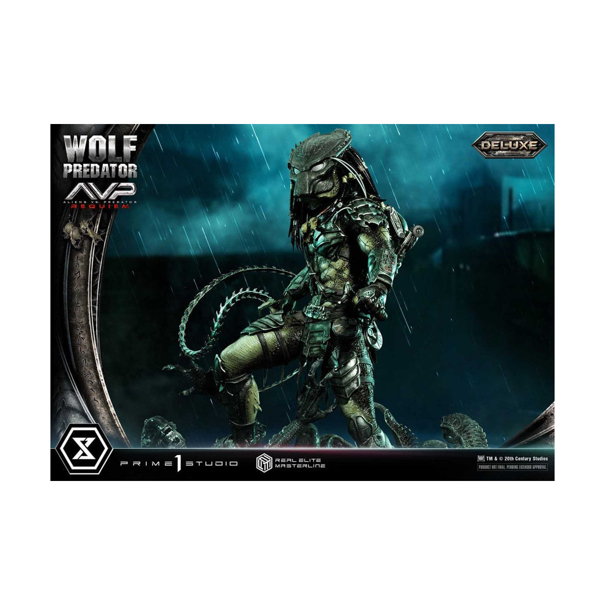 Prime 1 Studio - Alien vs. Predator Requiem - Wolf Predator Deluxe Bonus Ver. Real Elite Masterline Series 1/3