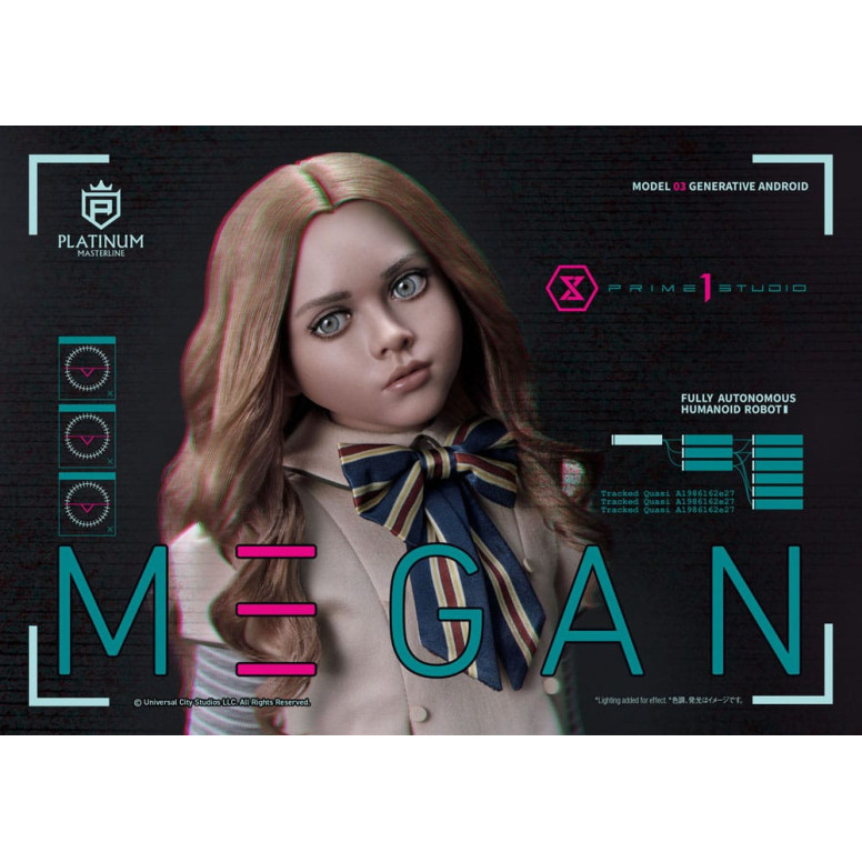Prime 1 Studio - M3GAN - Megan Bonus Ver. Platinum Masterline Series 1/3