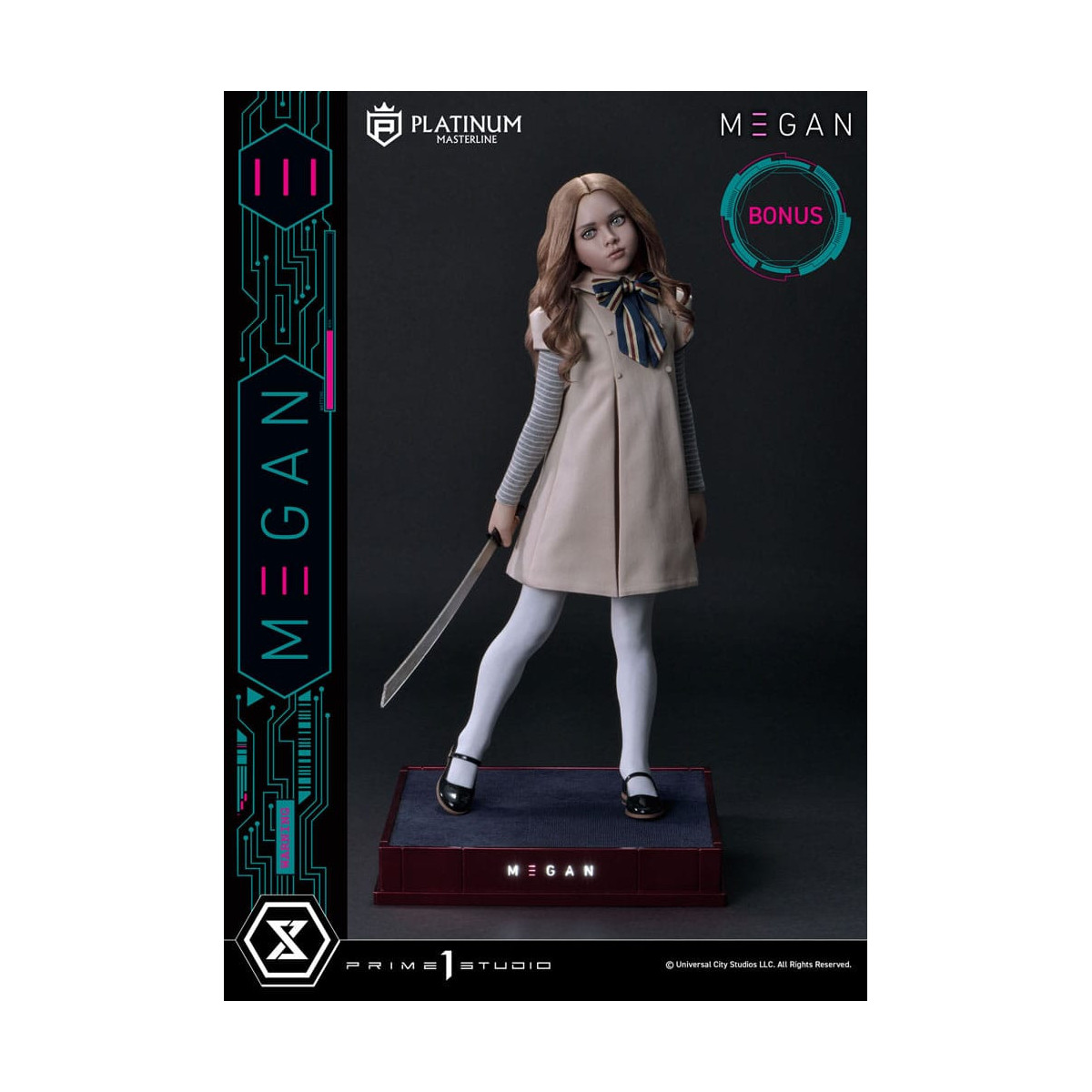 Prime 1 Studio - M3GAN - Megan Bonus Ver. Platinum Masterline Series 1/3