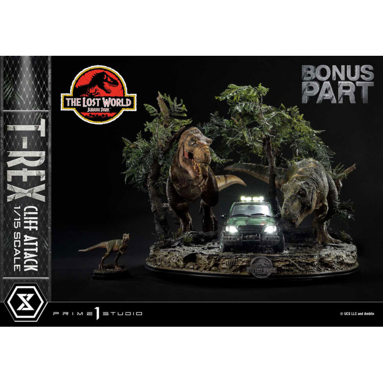 Prime 1 Studio - Jurassic Park: The Lost World - Cliff Attack Bonus Version Legacy Museum Collection 1/15