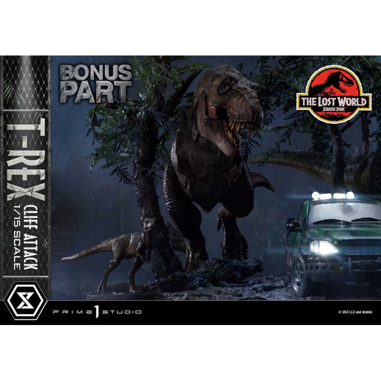 Prime 1 Studio - Jurassic Park: The Lost World - Cliff Attack Bonus Version Legacy Museum Collection 1/15
