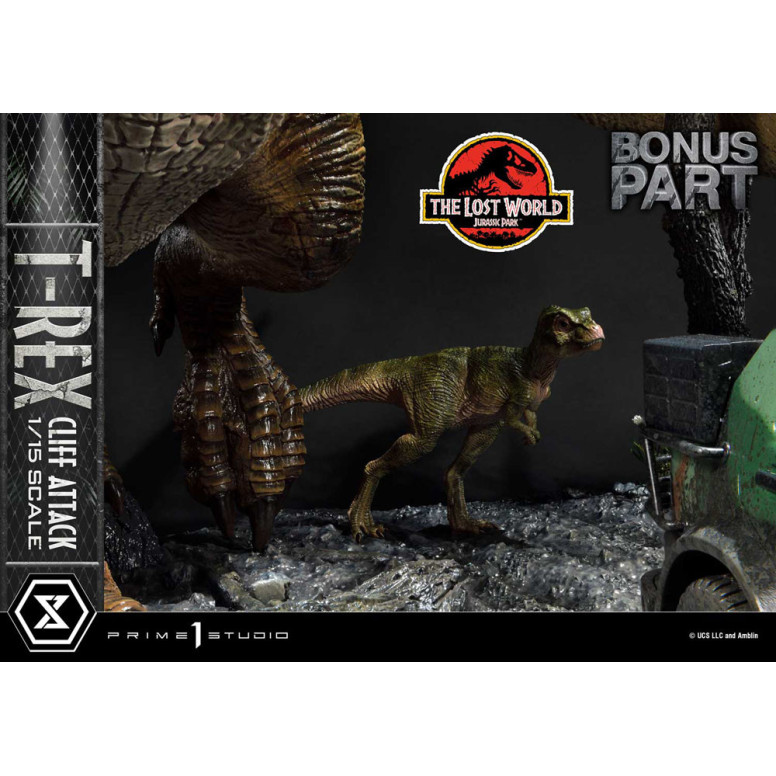 Prime 1 Studio - Jurassic Park: The Lost World - Cliff Attack Bonus Version Legacy Museum Collection 1/15
