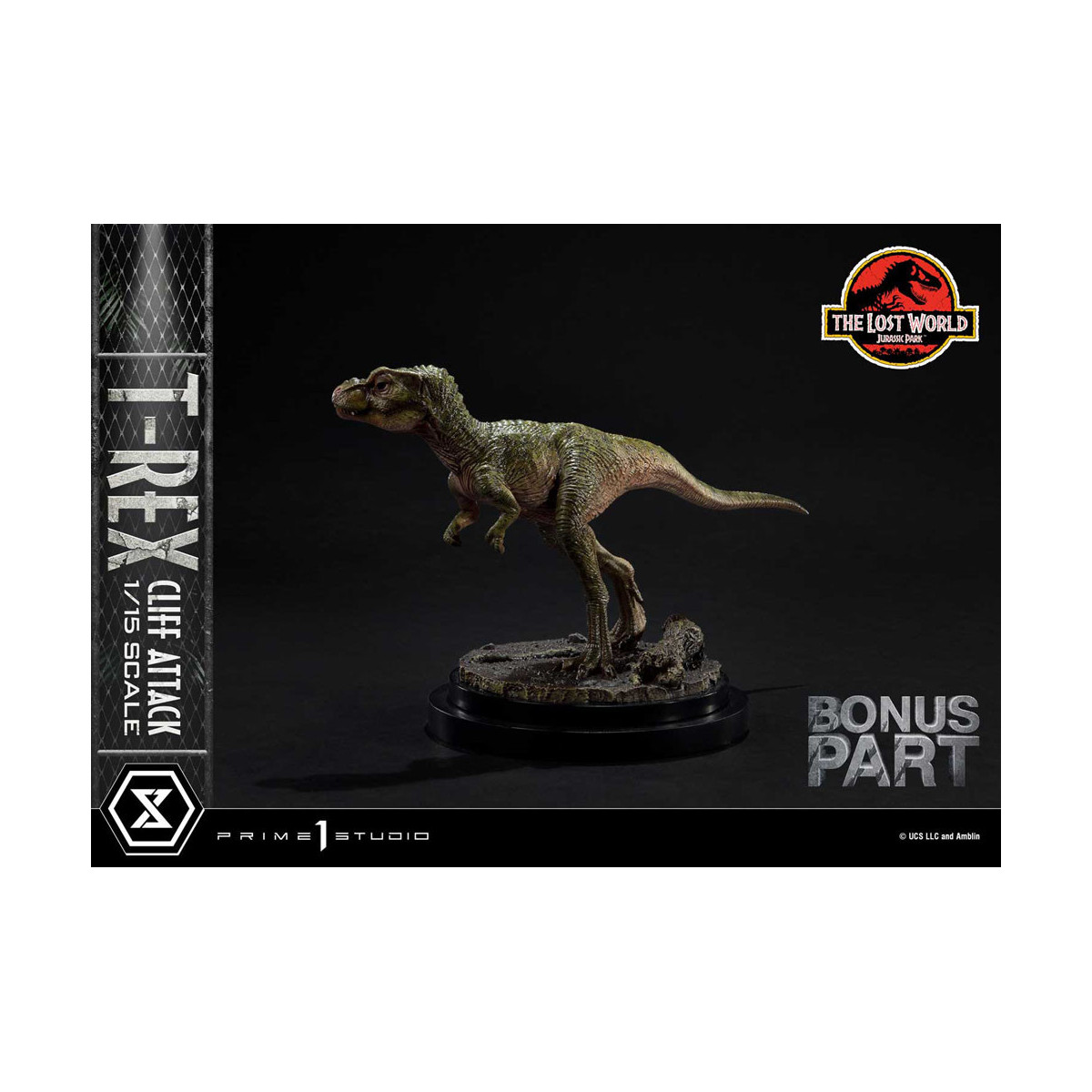 Prime 1 Studio - Jurassic Park: The Lost World - Cliff Attack Bonus Version Legacy Museum Collection 1/15