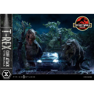 Prime 1 Studio - Jurassic Park: The Lost World - Cliff Attack Bonus Version Legacy Museum Collection 1/15
