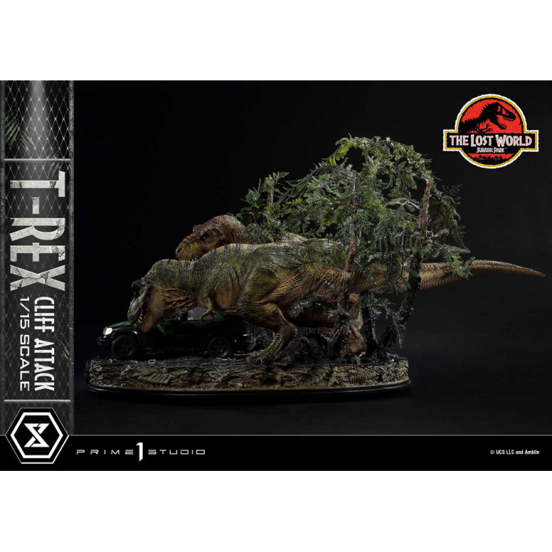 Prime 1 Studio - Jurassic Park: The Lost World - Cliff Attack Bonus Version Legacy Museum Collection 1/15