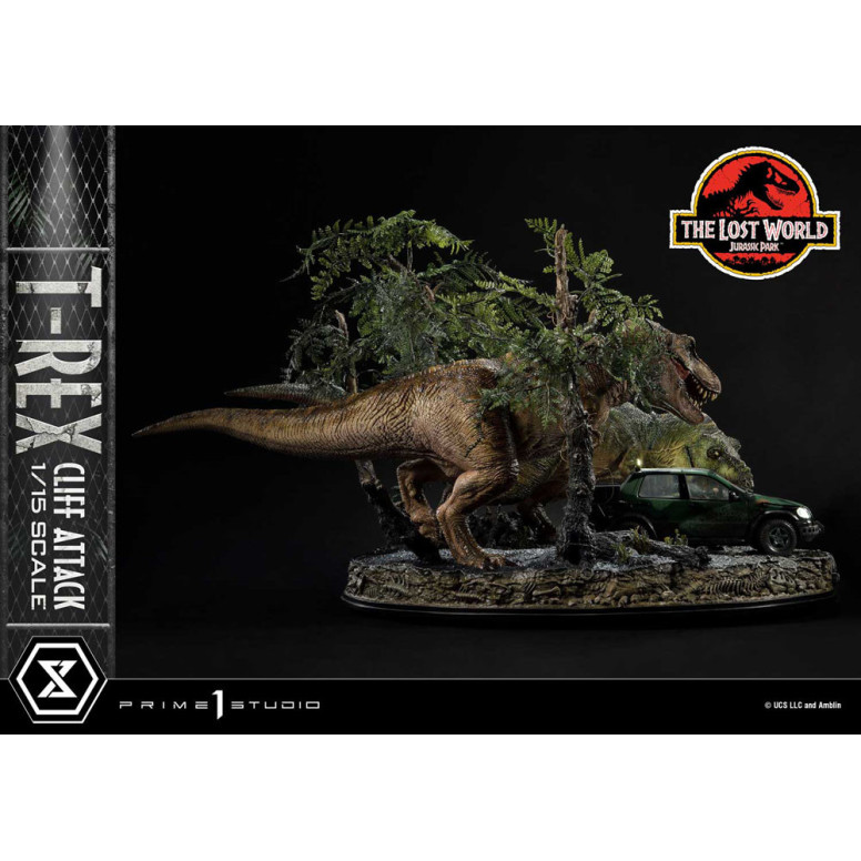 Prime 1 Studio - Jurassic Park: The Lost World - Cliff Attack Bonus Version Legacy Museum Collection 1/15