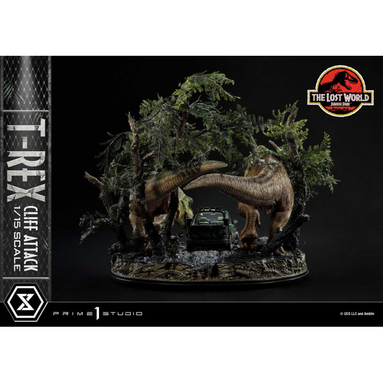 Prime 1 Studio - Jurassic Park: The Lost World - Cliff Attack Bonus Version Legacy Museum Collection 1/15