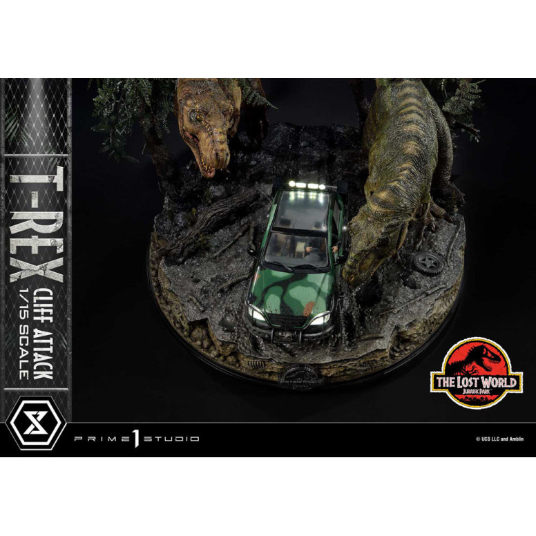 Prime 1 Studio - Jurassic Park: The Lost World - Cliff Attack Bonus Version Legacy Museum Collection 1/15