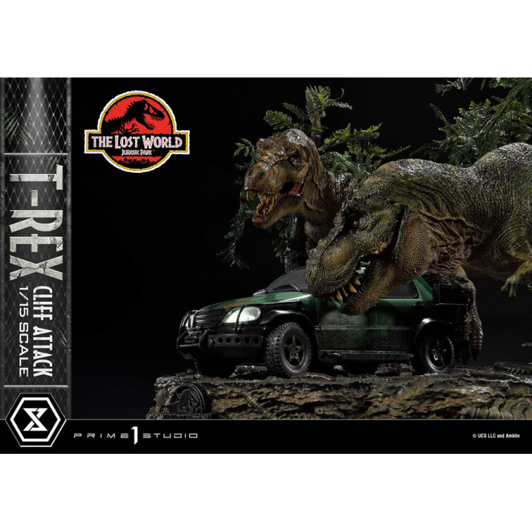 Prime 1 Studio - Jurassic Park: The Lost World - Cliff Attack Bonus Version Legacy Museum Collection 1/15