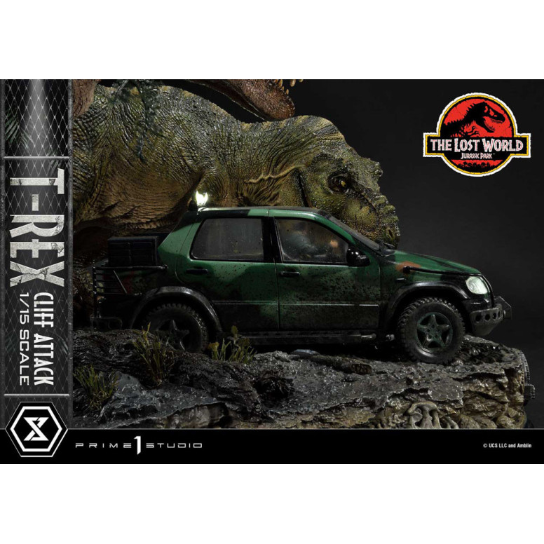 Prime 1 Studio - Jurassic Park: The Lost World - Cliff Attack Bonus Version Legacy Museum Collection 1/15