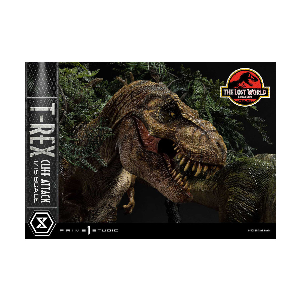 Prime 1 Studio - Jurassic Park: The Lost World - Cliff Attack Bonus Version Legacy Museum Collection 1/15