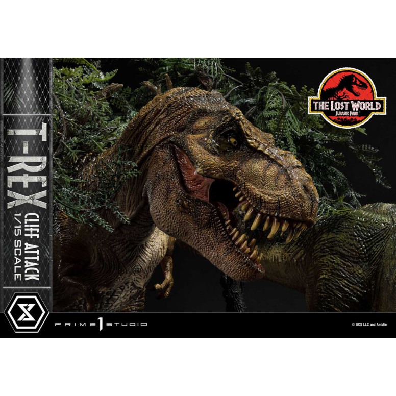 Prime 1 Studio - Jurassic Park: The Lost World - Cliff Attack Bonus Version Legacy Museum Collection 1/15