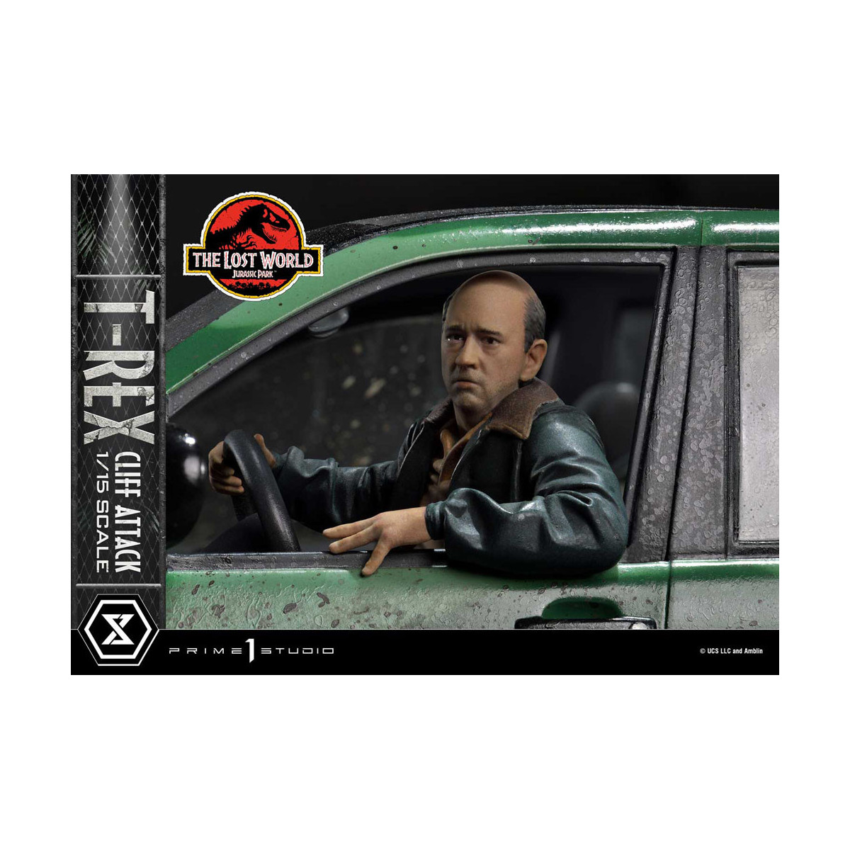 Prime 1 Studio - Jurassic Park: The Lost World - Cliff Attack Bonus Version Legacy Museum Collection 1/15