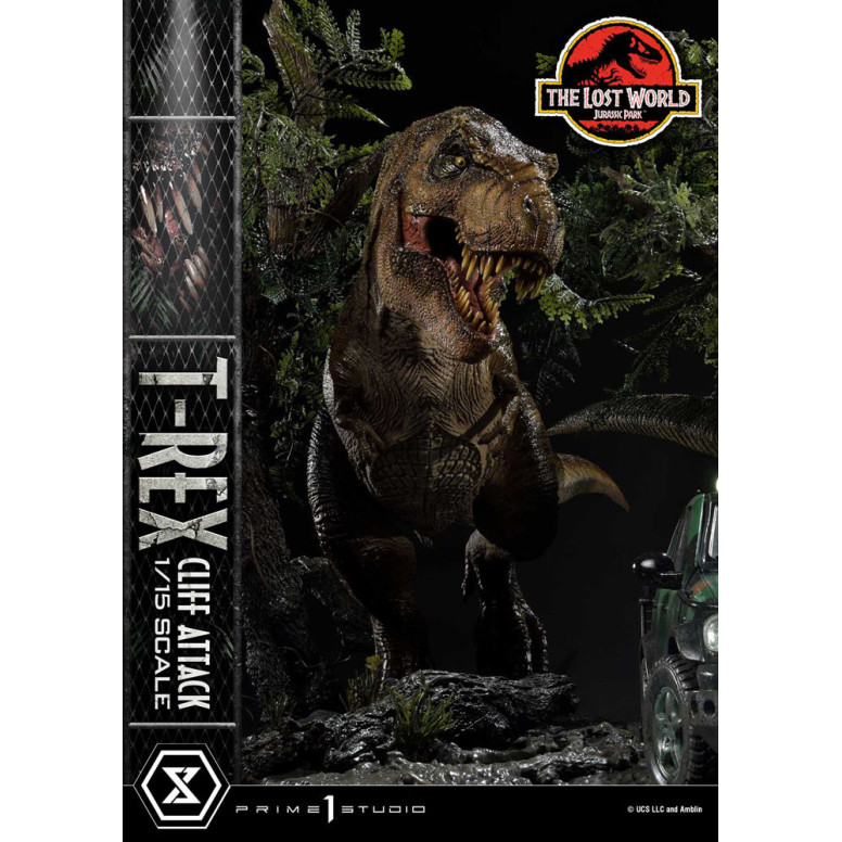 Prime 1 Studio - Jurassic Park: The Lost World - Cliff Attack Bonus Version Legacy Museum Collection 1/15