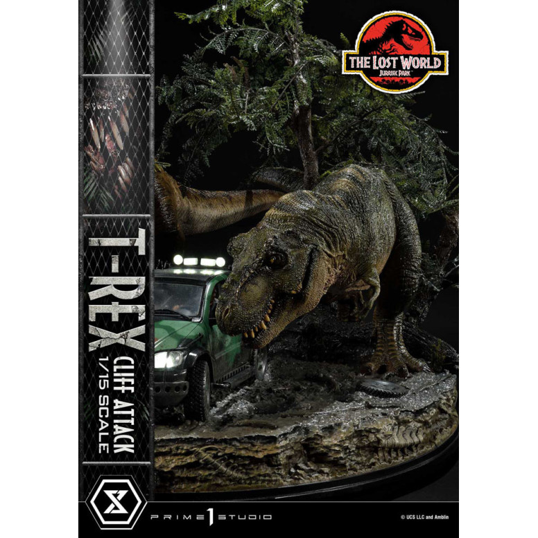 Prime 1 Studio - Jurassic Park: The Lost World - Cliff Attack Bonus Version Legacy Museum Collection 1/15