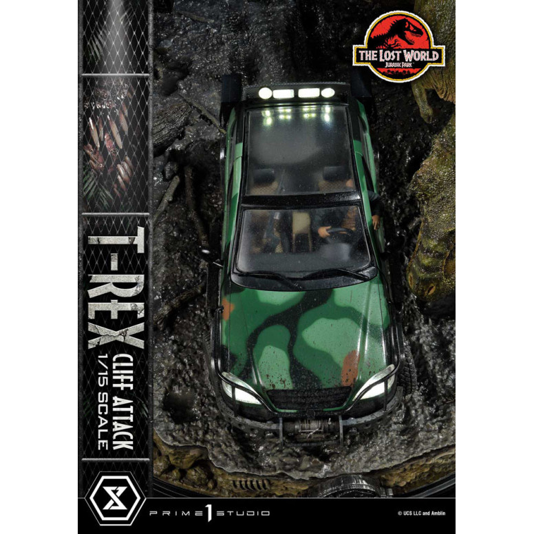 Prime 1 Studio - Jurassic Park: The Lost World - Cliff Attack Bonus Version Legacy Museum Collection 1/15