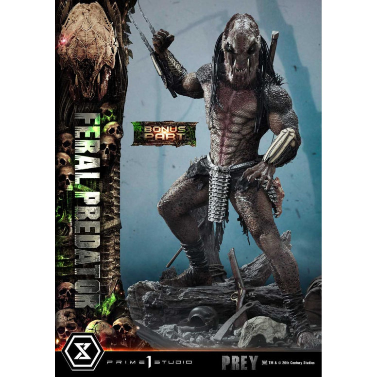Prime 1 Studio - Prey - Feral Predator Deluxe Bonus Version Museum Masterline Series 1/3