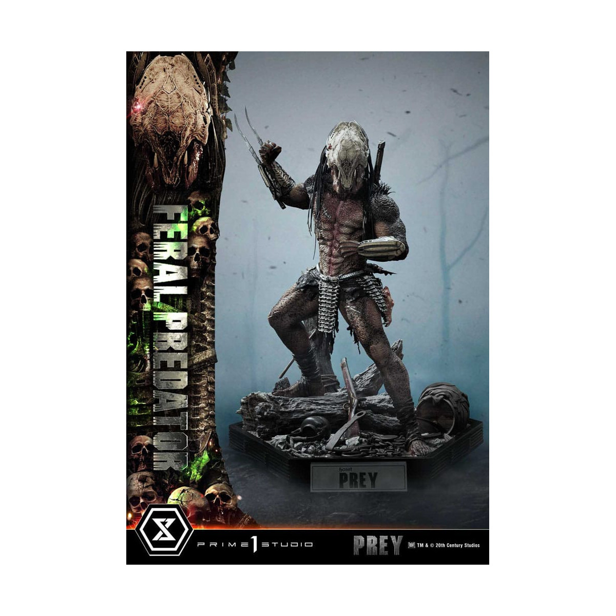 Prime 1 Studio - Prey - Feral Predator Deluxe Bonus Version Museum Masterline Series 1/3
