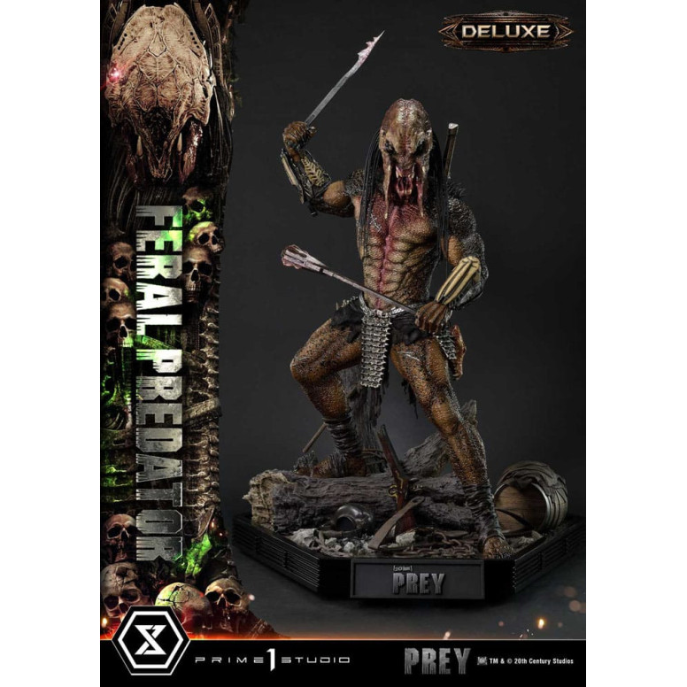 Prime 1 Studio - Prey - Feral Predator Deluxe Bonus Version Museum Masterline Series 1/3