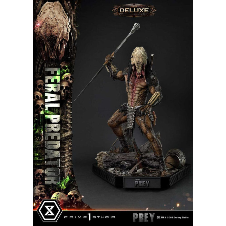 Prime 1 Studio - Prey - Feral Predator Deluxe Bonus Version Museum Masterline Series 1/3