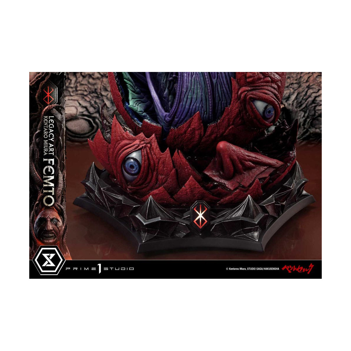 Prime 1 Studio Berserk - Kentaro Miura Legacy Art Berserker FEMTO Bonus Version 1/6 Scale Statue