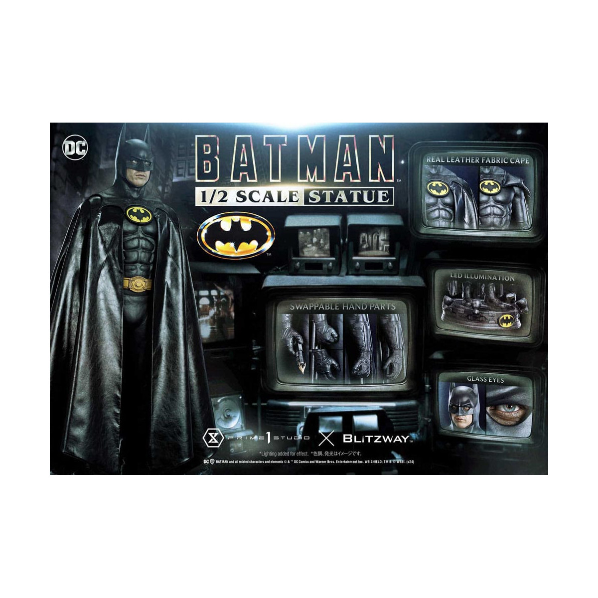 Prime 1 - BATMAN 1/2 Statue - Batman (1989)