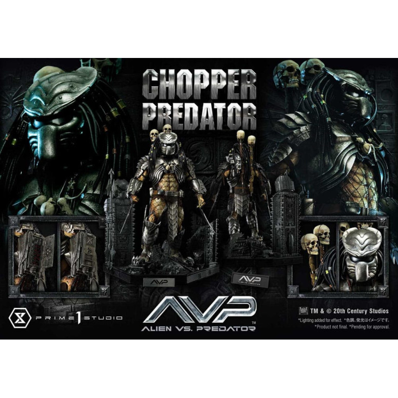 Prime 1 Studio - Alien vs. Predator - Chopper Predator Museum Masterline Series 1/3