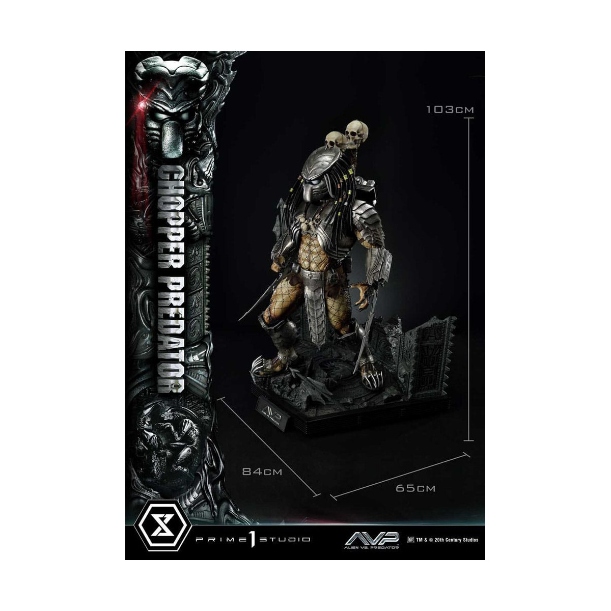 Prime 1 Studio - Alien vs. Predator - Chopper Predator Museum Masterline Series 1/3