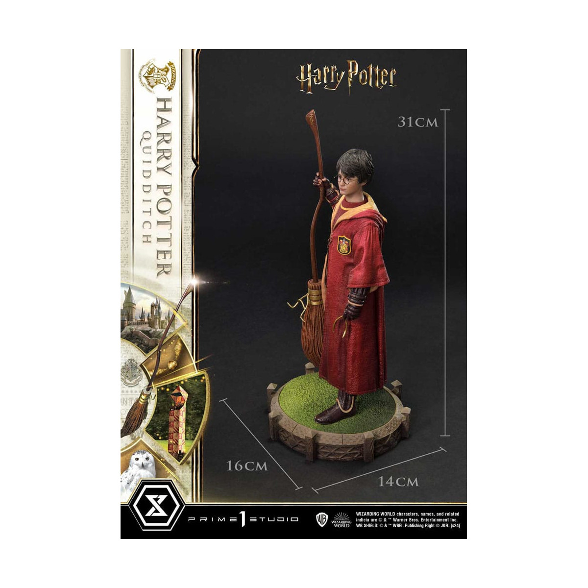 Prime 1 Studio Harry Potter - Prime Collectibles 1/6 Harry Potter Quidditch Edition