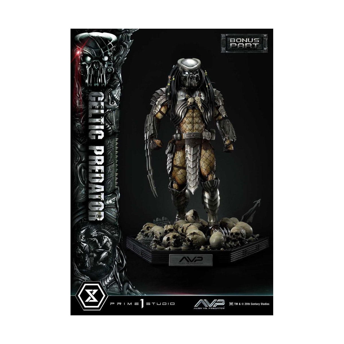 Prime 1 Studio - Alien vs. Predator - Celtic Predator Bonus Ver. Museum Masterline Series 1/3