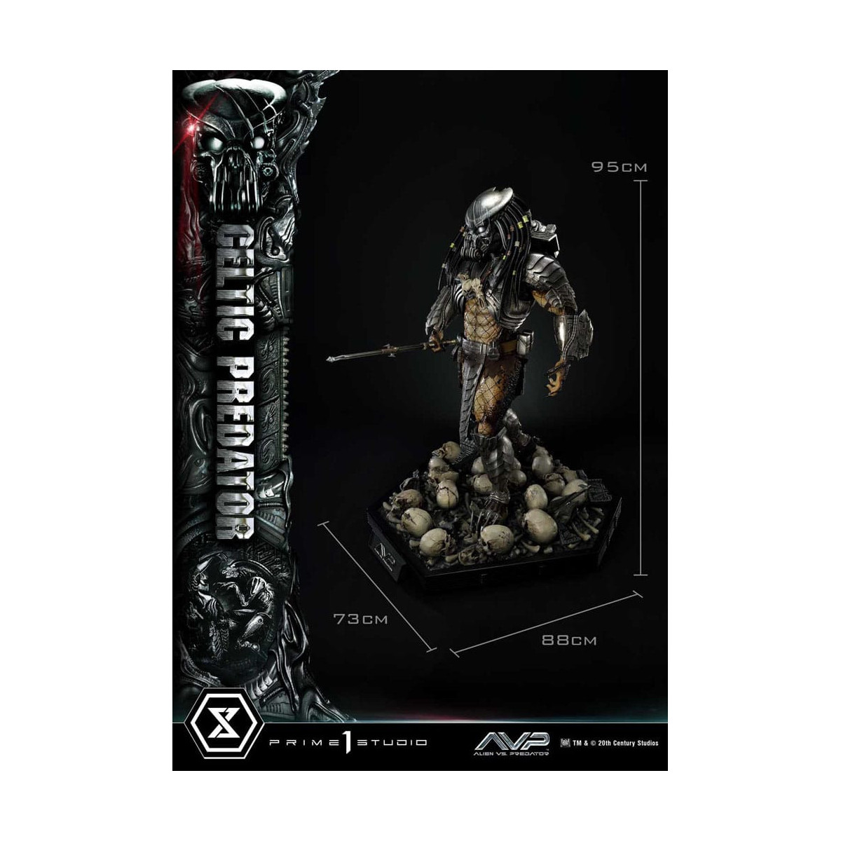 Prime 1 Studio - Alien vs. Predator - Celtic Predator Bonus Ver. Museum Masterline Series 1/3