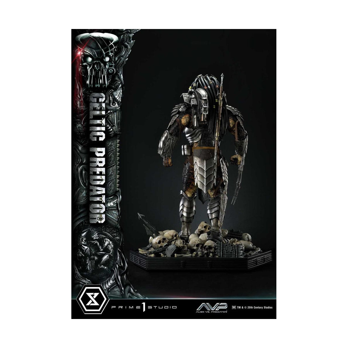 Prime 1 Studio - Alien vs. Predator - Celtic Predator Bonus Ver. Museum Masterline Series 1/3