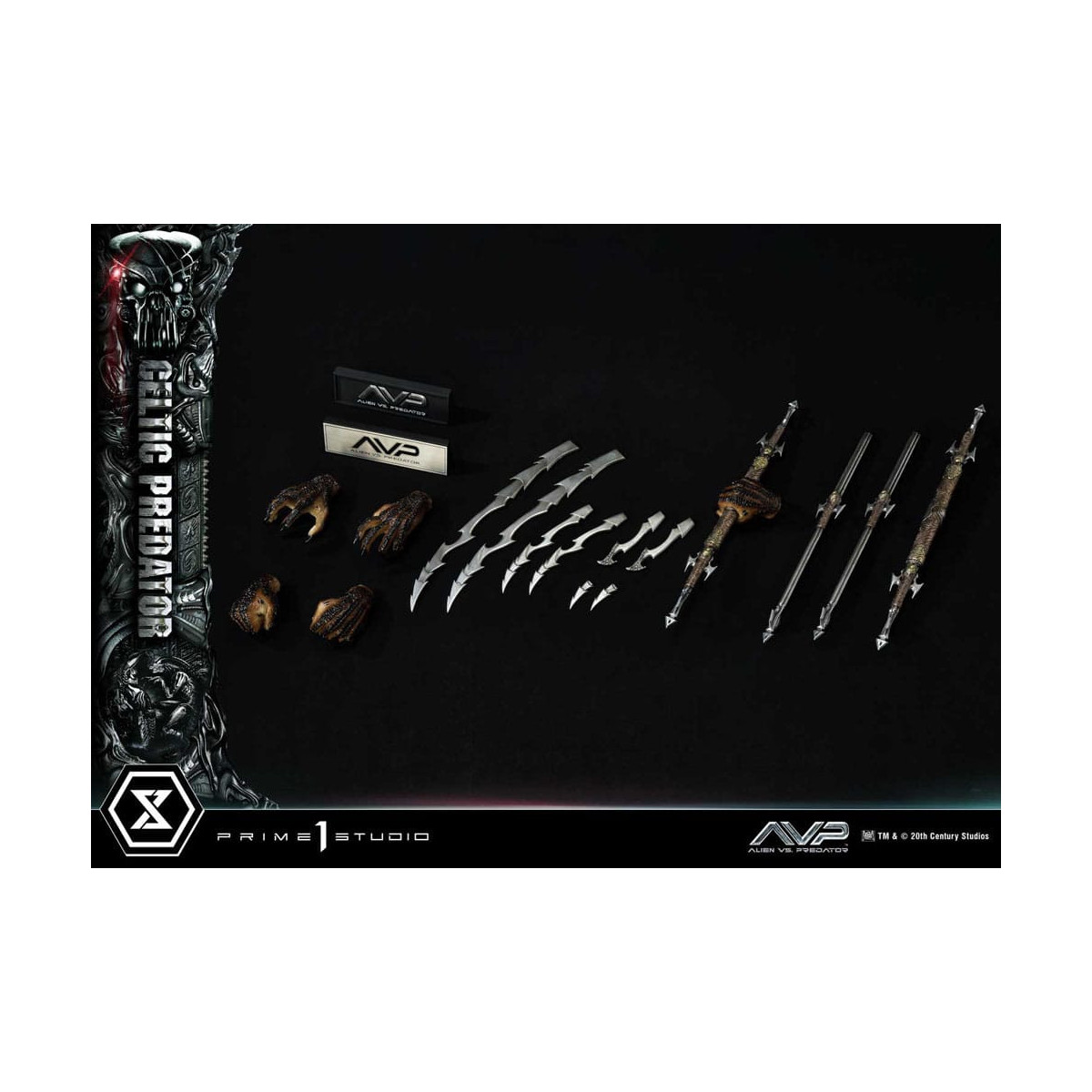 Prime 1 Studio - Alien vs. Predator - Celtic Predator Bonus Ver. Museum Masterline Series 1/3