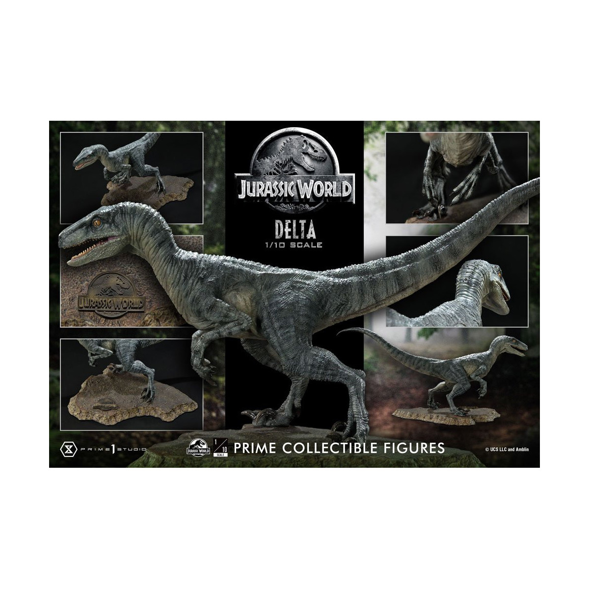 Prime 1 Studio - Jurassic World: Fallen Kingdom - Prime Collectibles 1/10 Delta